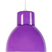 Lustres, suspensions et plafonniers Tosel Suspension dôme verre violet