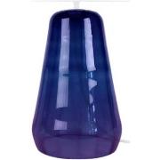 Lampes de bureau Tosel Lampe de chevet conique verre violet et blanc