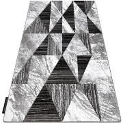 Tapis Rugsx Tapis ALTER Nano triangle gris 200x290 cm
