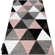 Tapis Rugsx Tapis ALTER Rino triangle rose 200x290 cm