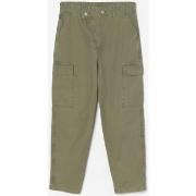 Pantalon Le Temps des Cerises Pantalon cosy army kaki à fermeture asym...