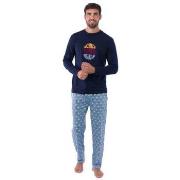 Pyjamas / Chemises de nuit Achile Pyjama long avec jogging en pur coto...