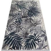 Tapis Rugsx Tapis HEOS 78561 crème / bleu JUNGLE 160x220 cm