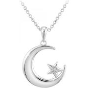 Collier Sc Crystal BD3300-ARGENT-DIAMANT-BLANC