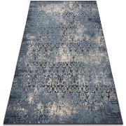 Tapis Rugsx Tapis NAIN Rosette vintage 7010/50911 bleu foncé 120x170 c...