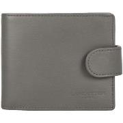 Portefeuille LANCASTER Portefeuille en cuir ref_26060 Gris 12*10*2