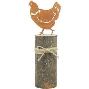 Statuettes et figurines Signes Grimalt Poule Sur La Base