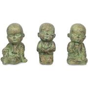 Statuettes et figurines Signes Grimalt Petit Bouddha Set 3 Unités