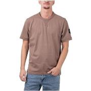 T-shirt Calvin Klein Jeans T shirt homme Ref 58703 GVE Marron