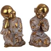 Statuettes et figurines Signes Grimalt Bouddha Set 2 Unités