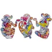 Statuettes et figurines Signes Grimalt Figure De Singe Set De 3 U