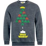 Sweat-shirt Space Invaders Tree Burnout