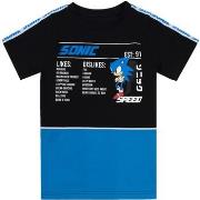 T-shirt enfant Sonic The Hedgehog Gaming Statistics