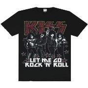 T-shirt Amplified Let Me Go Rock N Roll