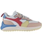 Baskets Diadora JOLLY C9868 White/Evening sand/Hot co