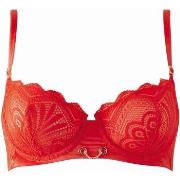 Corbeilles &amp; balconnets Morgan Soutien-gorge à armatures rouge Lau...