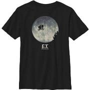 T-shirt enfant E.t. The Extra-Terrestrial Over The Moon