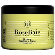 Soins cheveux Rose Baie Coco Masque Keratine 500Ml