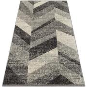 Tapis Rugsx Tapis FEEL 5673/16811 CHEVRON gris / anthracite 180x270 cm