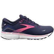 Chaussures Brooks CHAUSSURES RUNNING GHOST 15 - PEACOAT/BLUE/PINK - 42