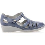 Derbies Kiarflex Chaussures confort Femme Bleu