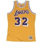 T-shirt Mitchell And Ness Maillot NBA Magic Johnson Los