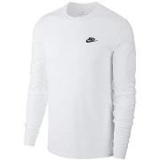 T-shirt Nike T-SHIRT MANCHES LONGUES / BLANC