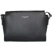 Sac a main LANCASTER Sac Trotteur Smooth Ref 38649 Noir 24*17*11 cm