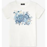 T-shirt Le Temps des Cerises T-shirt frankie crème imprimé