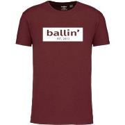 T-shirt Ballin Est. 2013 Cut Out Logo Shirt