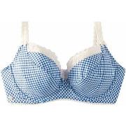 Emboitants Brigitte Bardot Soutien-gorge armatures grand maintien bleu...