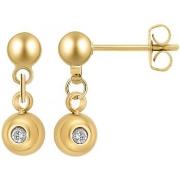 Boucles oreilles Sc Bohème BD4184-DORE-DIAMANT