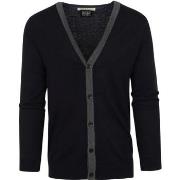 Sweat-shirt Scotch &amp; Soda Cardigan Mix Laine Marine