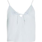 T-shirt Tommy Jeans Crop Top Ref 59527 Blanc