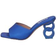 Mules Exé Shoes Exe' LILIAN 160 Chaussons Femme bleu