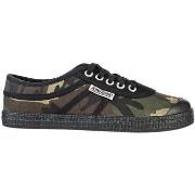 Baskets Kawasaki Camo Canvas Shoe K202417 3038 Olive Night