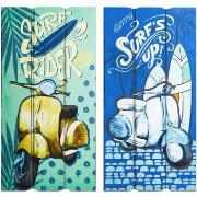 Statuettes et figurines Signes Grimalt Ornement Mural Surf 2U