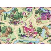 Tapis Rugsx TAPIS REBEL ROADS Candy Town 27 antidérapant 95x133 cm