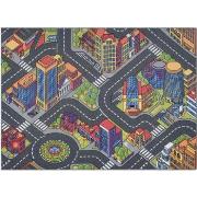 Tapis Rugsx TAPIS REBEL ROADS Urban life 97 Métropole, 140x200 cm