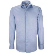 Chemise Emporio Balzani chemise business oxford gorge cachee luigi ble...