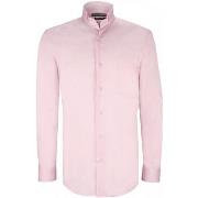 Chemise Emporio Balzani chemise mode col cousu nino rose