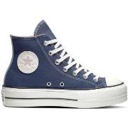 Baskets basses Converse Chuck Taylor All Star Lift Platform Denim Fash...