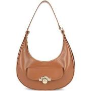 Sac à main LANCASTER Sac hobo Zippé Paris Médaille 531-005 Camel