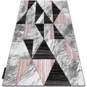 Tapis Rugsx Tapis ALTER Nano triangle rose 80x150 cm