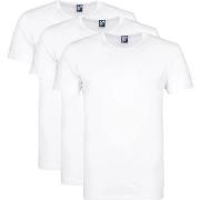 T-shirt Alan Red T-Shirts Derby Col Rond Boîte-Cadeau Blanc (Lot de 3)