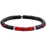 Bracelets Sixtystones Bracelet Perles Heishi ate Noire -Large-20cm