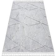 Tapis Rugsx Tapis SEVILLA Z791C mosaïque gris / blanc 80x150 cm