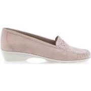 Derbies Moc's Chaussures confort Femme Rose