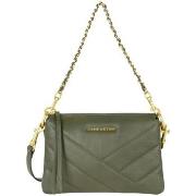 Sac a main LANCASTER Pochette matelasse Ref 57402 Kaki 23*14*5 cm