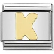 Bracelets Nomination Maillon Alphabet lettre K or